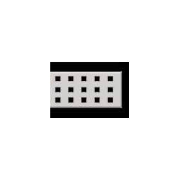Caniveau de douche italienne Avenue grille square Chrome ou noir